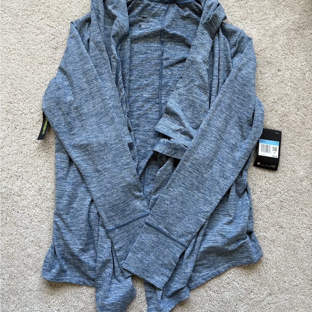 Nike Blue and White Cardigan NWT